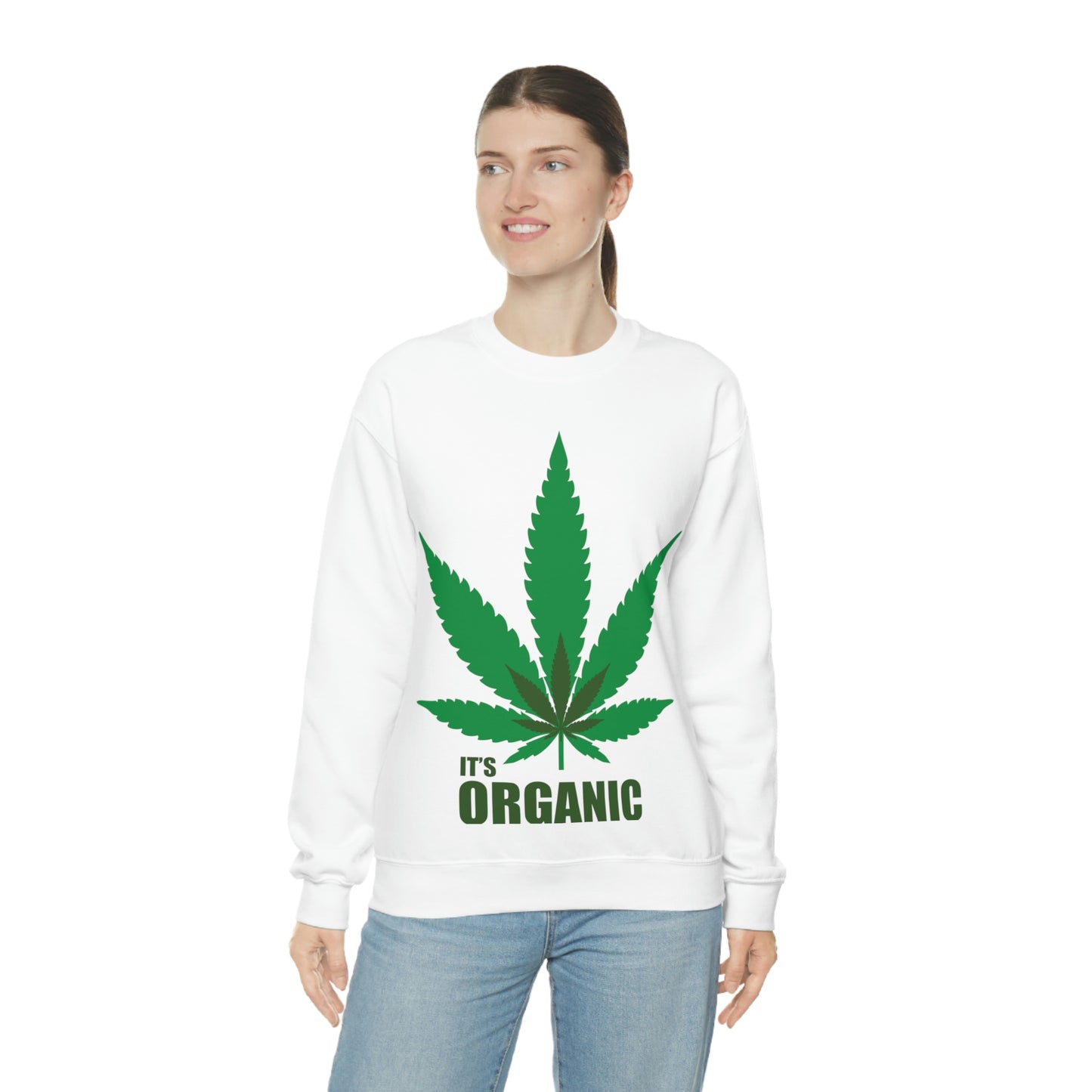 Sudadera Es Hoja Verde Orgánica ¡Vamos a una fiesta!