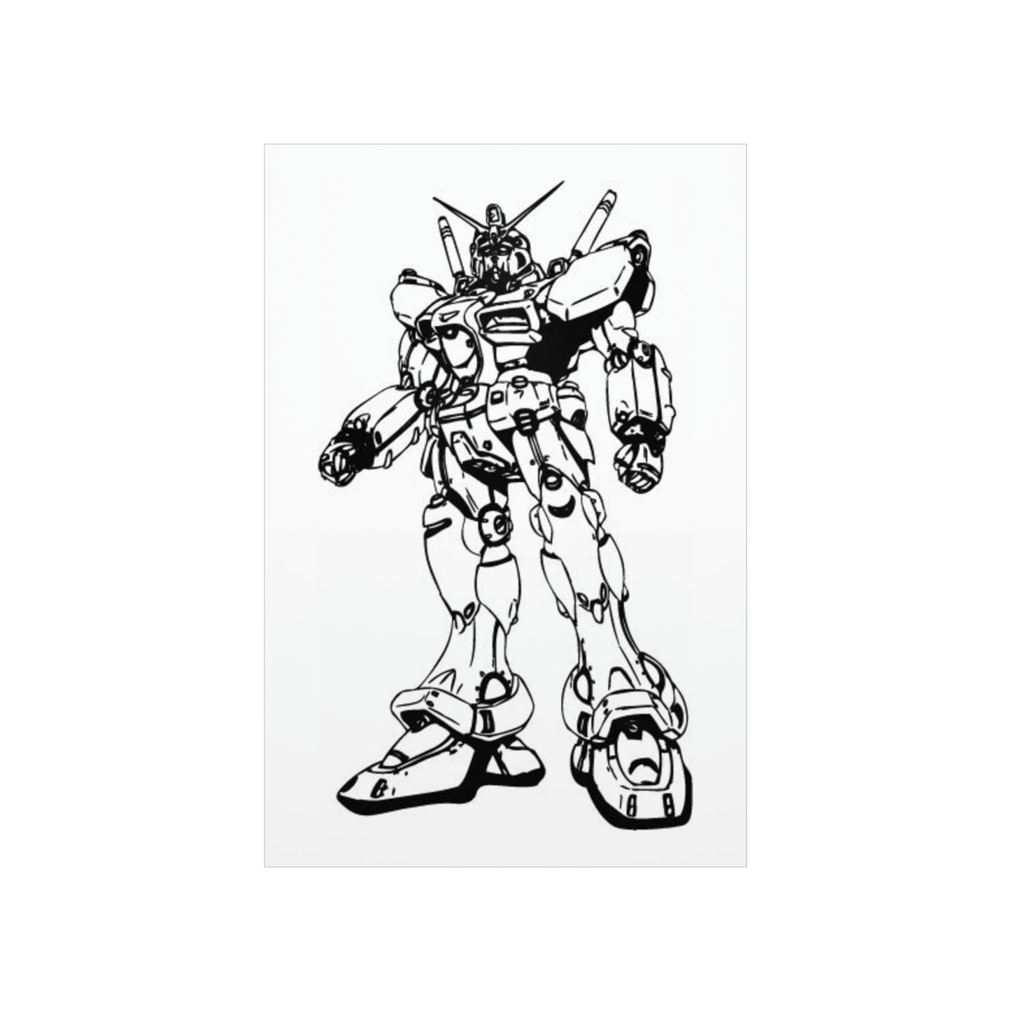 Figuras de acción en pósteres verticales mate de primera calidad, ideales como regalo de cumpleaños para la habitación de los niños.