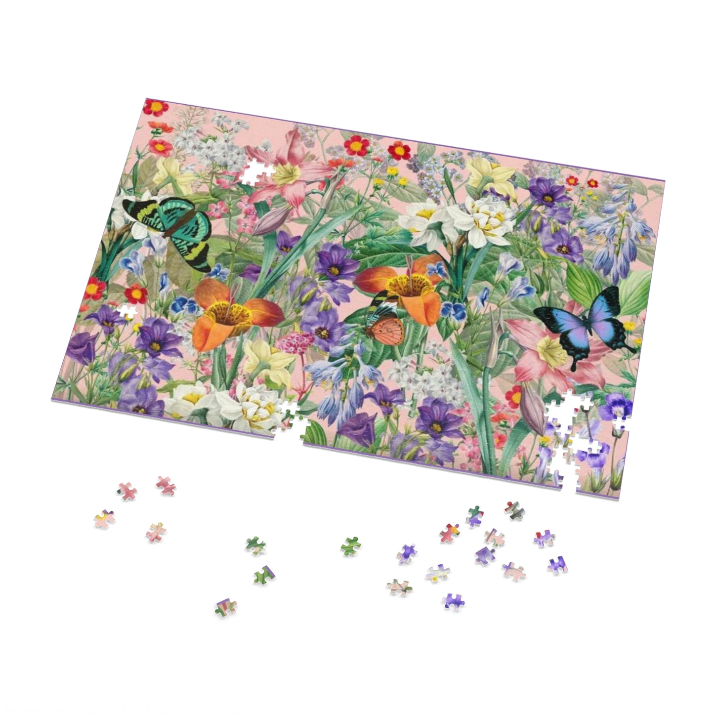 Butterfly Flower Garden Jigsaw Puzzle I Love Games!