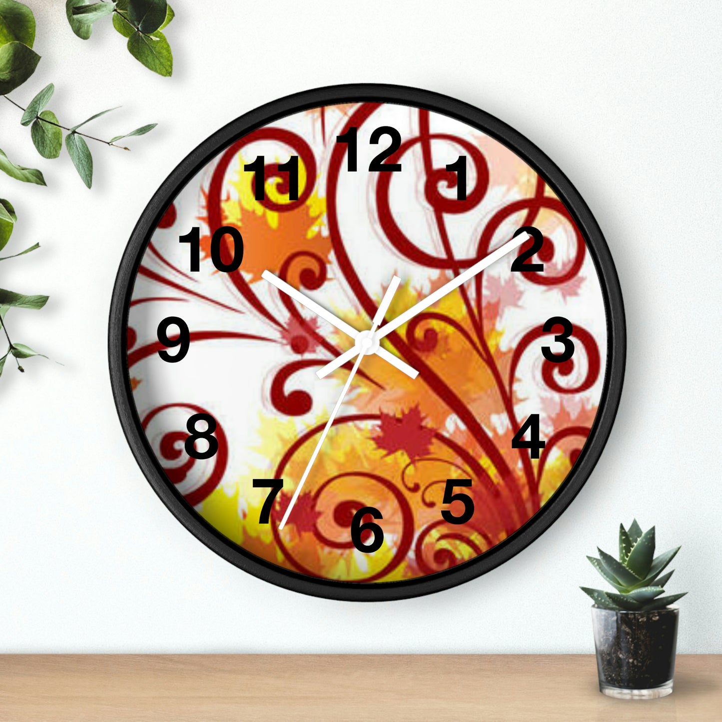 Festive Designs Wall Clock Momma Loves This Clock