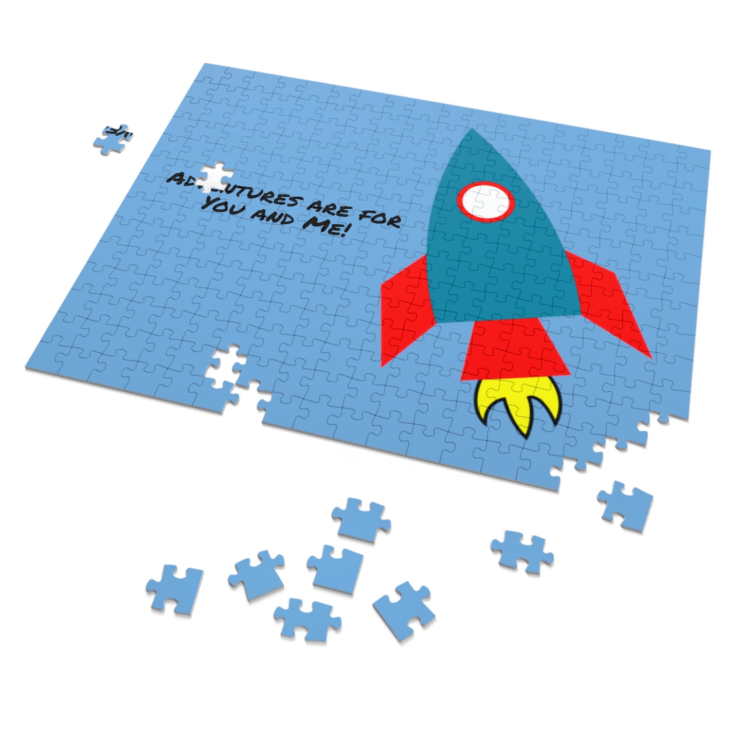 Rocket Jigsaw Puzzle I Love Games!