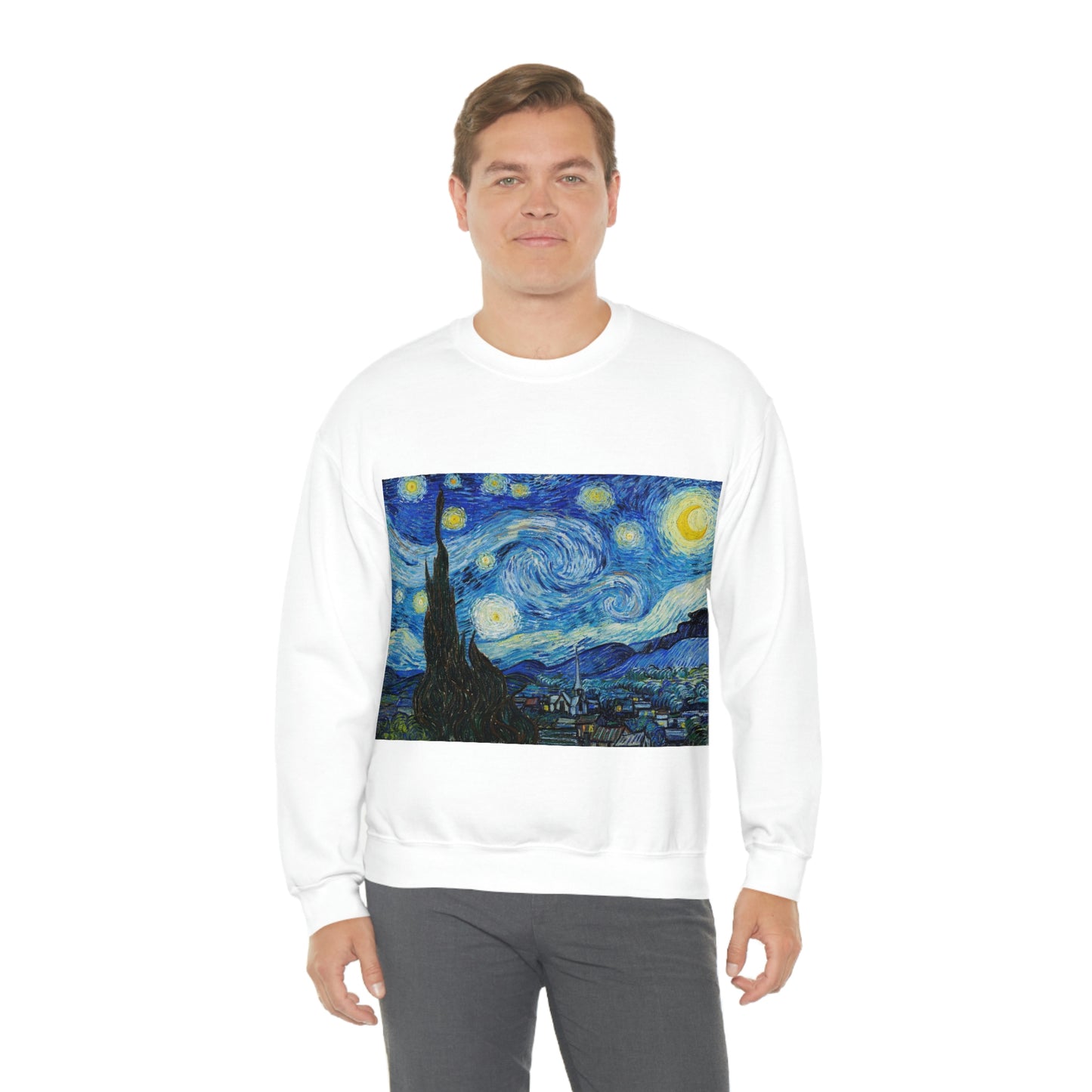 Sudadera de Vincent van Gogh con la noche estrellada Shookie Mookie