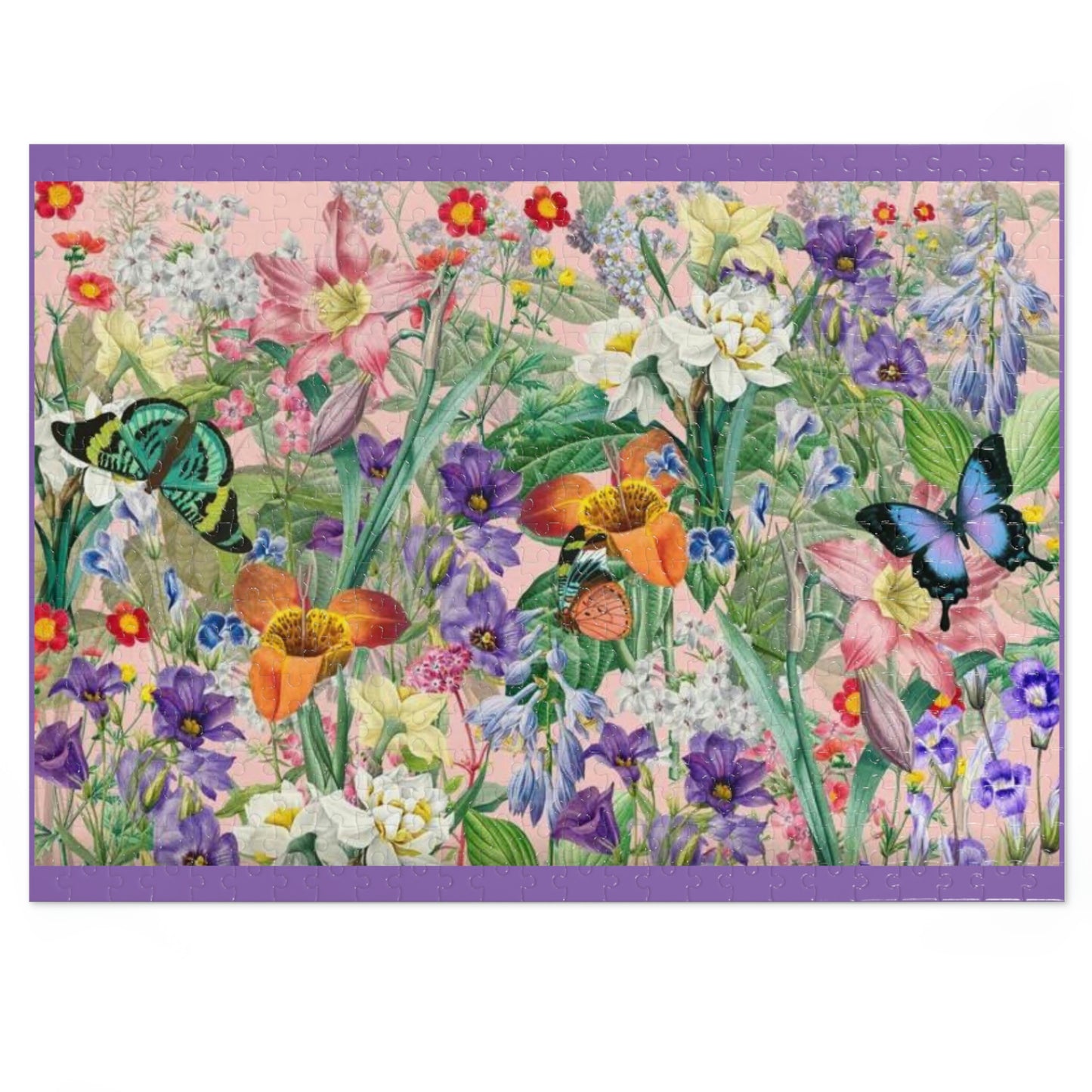 Butterfly Flower Garden Jigsaw Puzzle I Love Games!