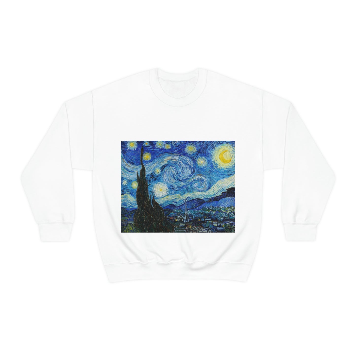 Sudadera de Vincent van Gogh con la noche estrellada Shookie Mookie