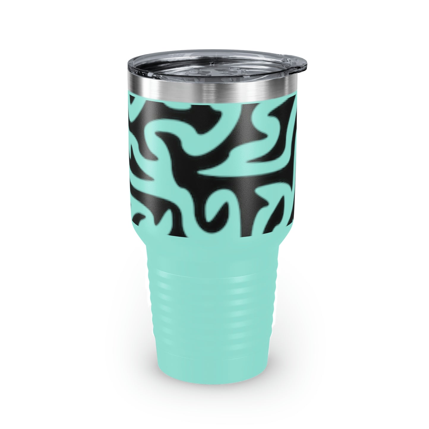 Vaso con cuello redondo y diseño de laberinto, 30 oz, para refrescos, té, agua, jugos, cerveza y vino