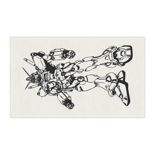 Toalla de cocina con diseño de cómic Johny Doomsday ¡Me encanta cocinar!