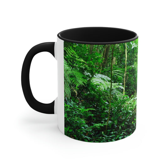 Wilderness Accent Coffee Mug, 11oz Coffee Tea Soda Water Ice Cream Soup Peach Cobbler