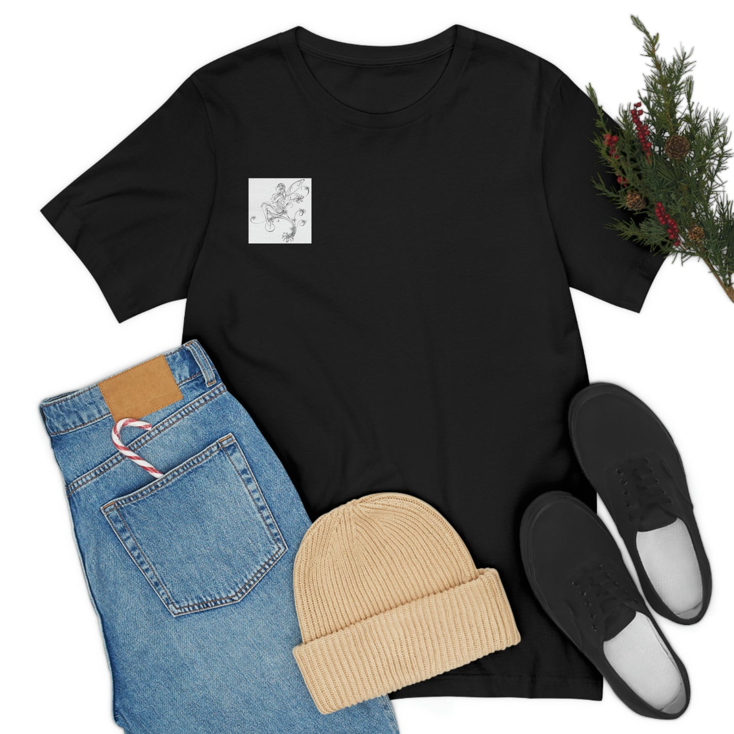 Camiseta unisex de manga corta con texto en inglés "Bruja Brew Happiness", regalo de cumpleaños y aniversario