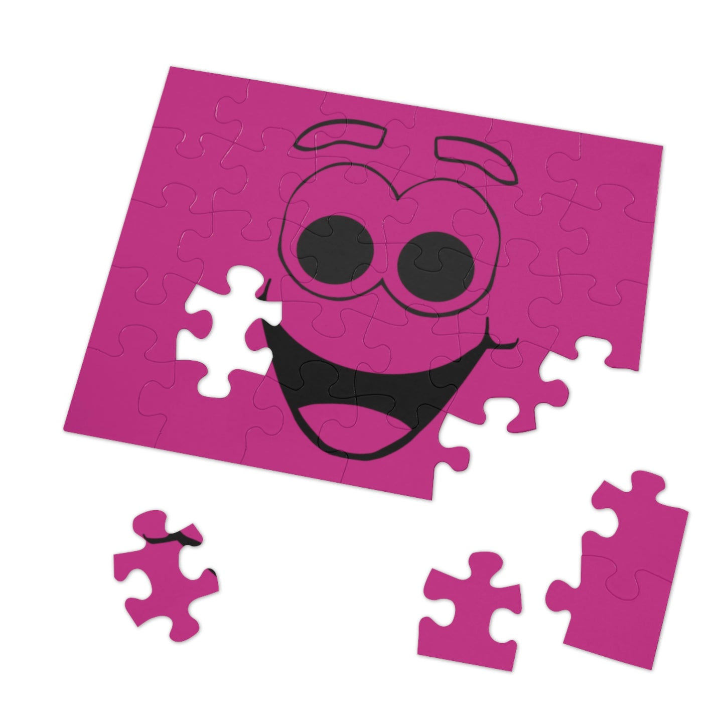 Happy Face Jigsaw Puzzle I Love Games!