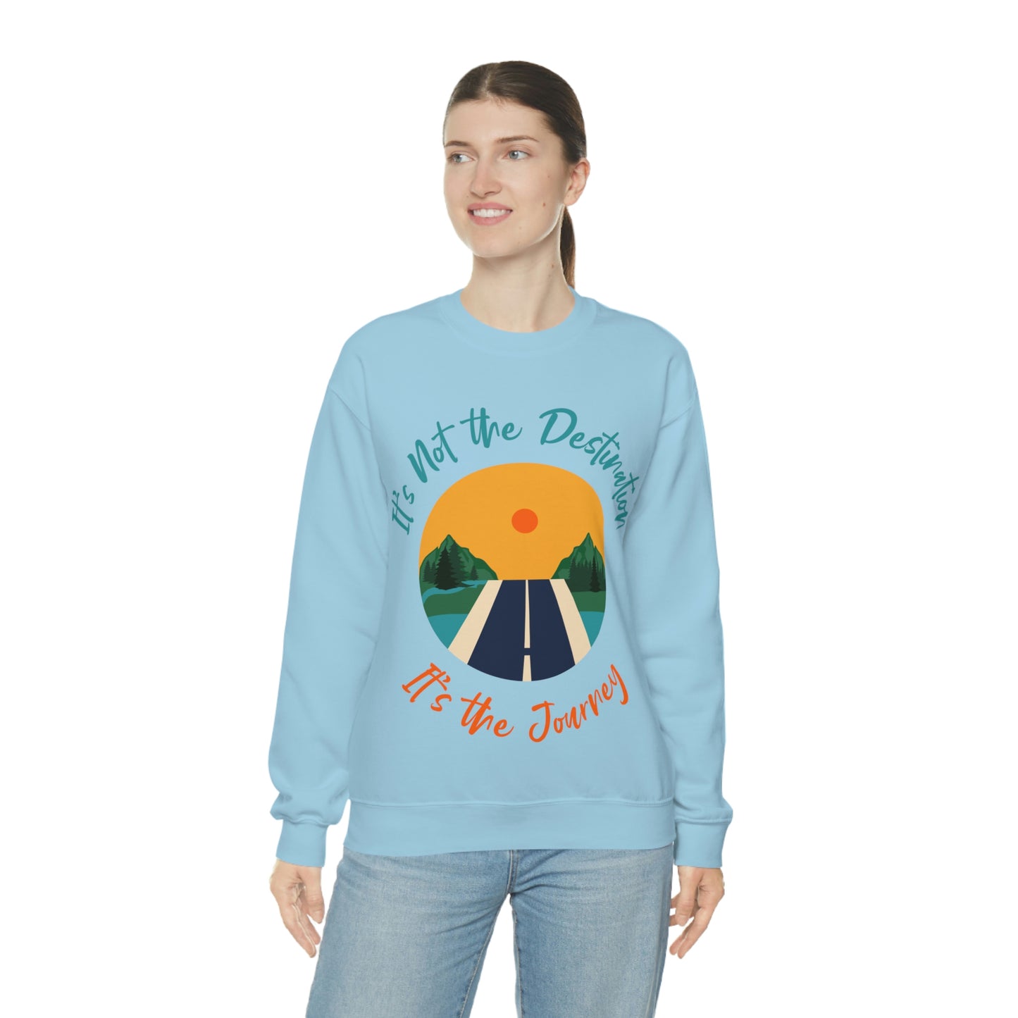 Sweat-shirt ras du cou Destination Journey