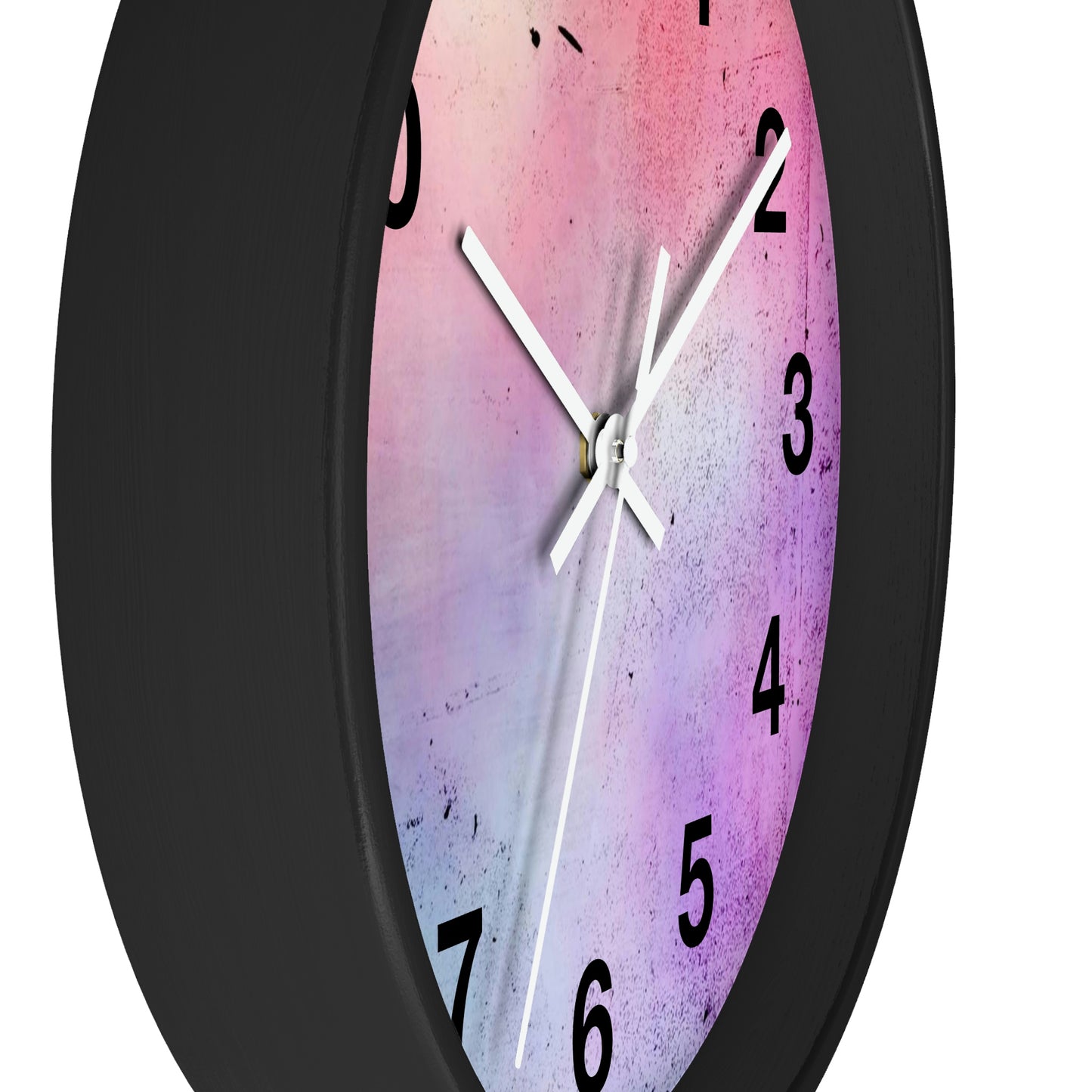 Horloge murale rose clair violet Quelle horloge murale fabuleuse !