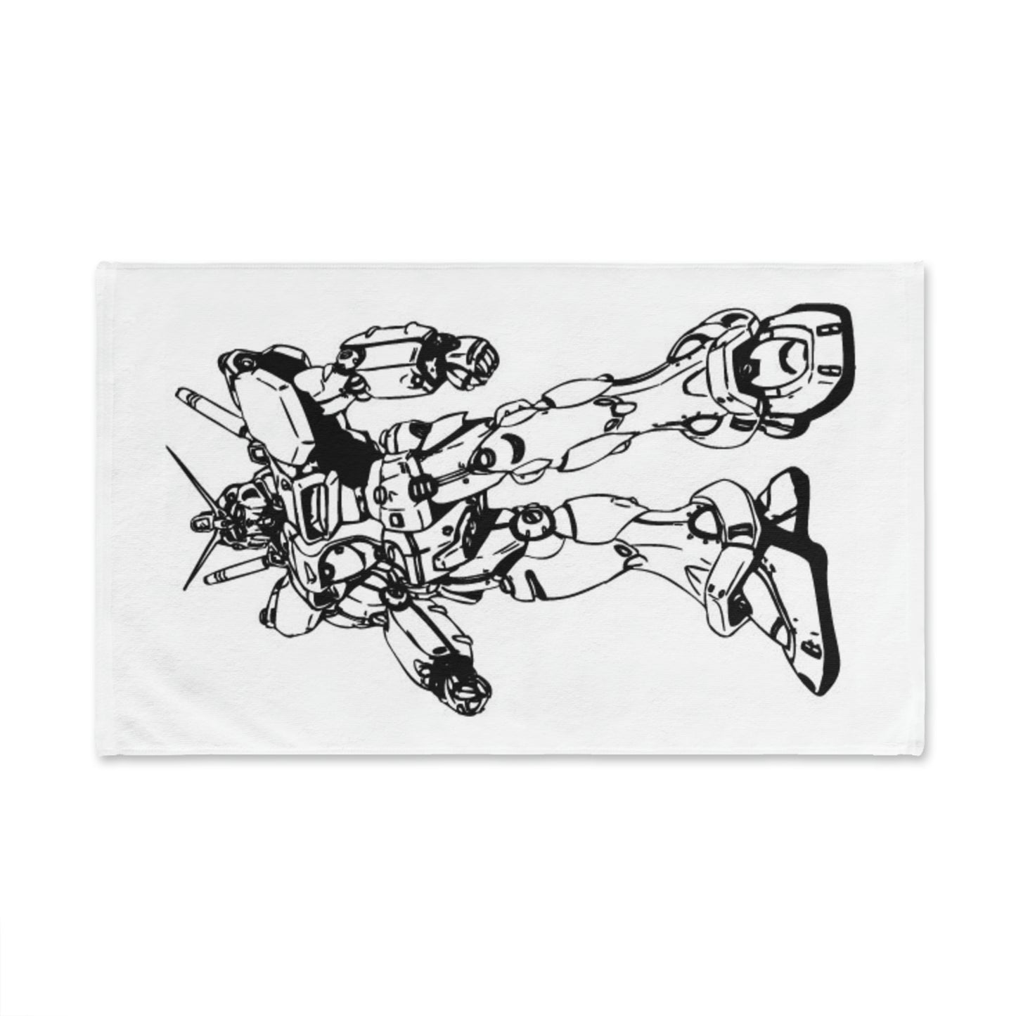 ¡Toalla de manos con diseño de cómic Johny Doomsday, impecable!