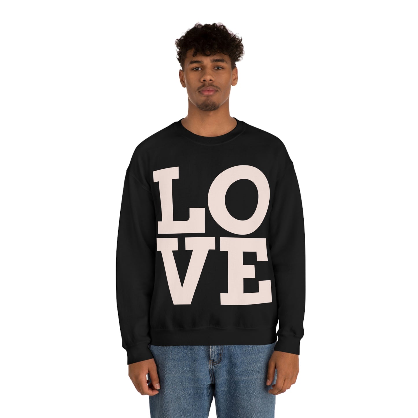 Sweat-shirt ras du cou LOVE J'adore mon sweat-shirt !