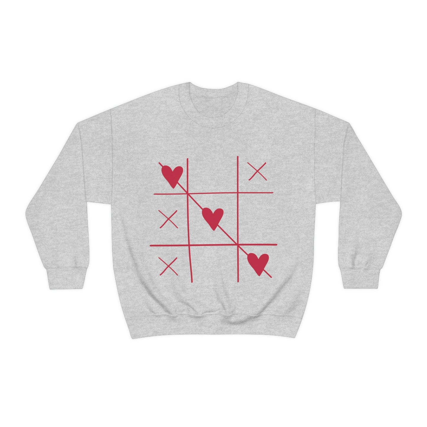 Sweat-shirt ras du cou Tic Tac Toe J'adore mon cadeau d'anniversaire !
