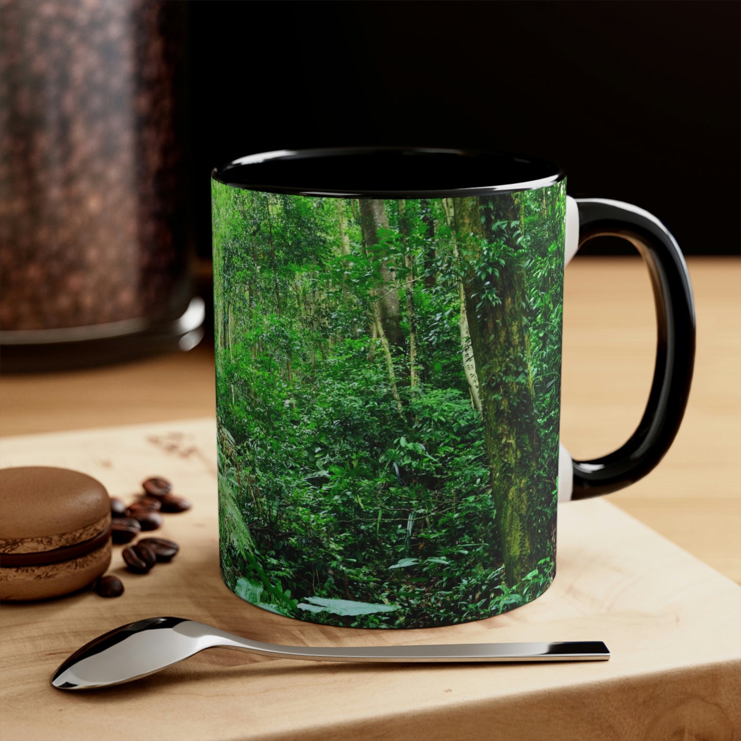 Wilderness Accent Coffee Mug, 11oz Coffee Tea Soda Water Ice Cream Soup Peach Cobbler