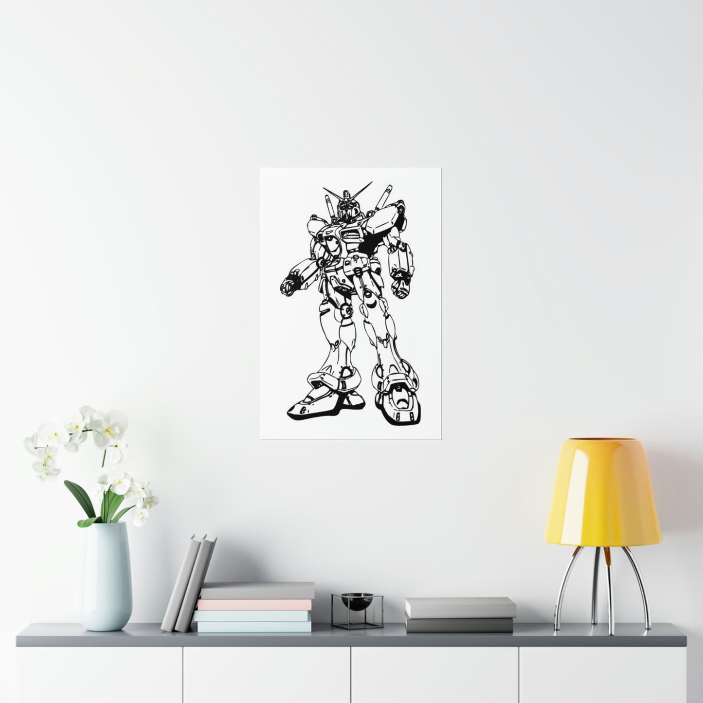 Figuras de acción en pósteres verticales mate de primera calidad, ideales como regalo de cumpleaños para la habitación de los niños.