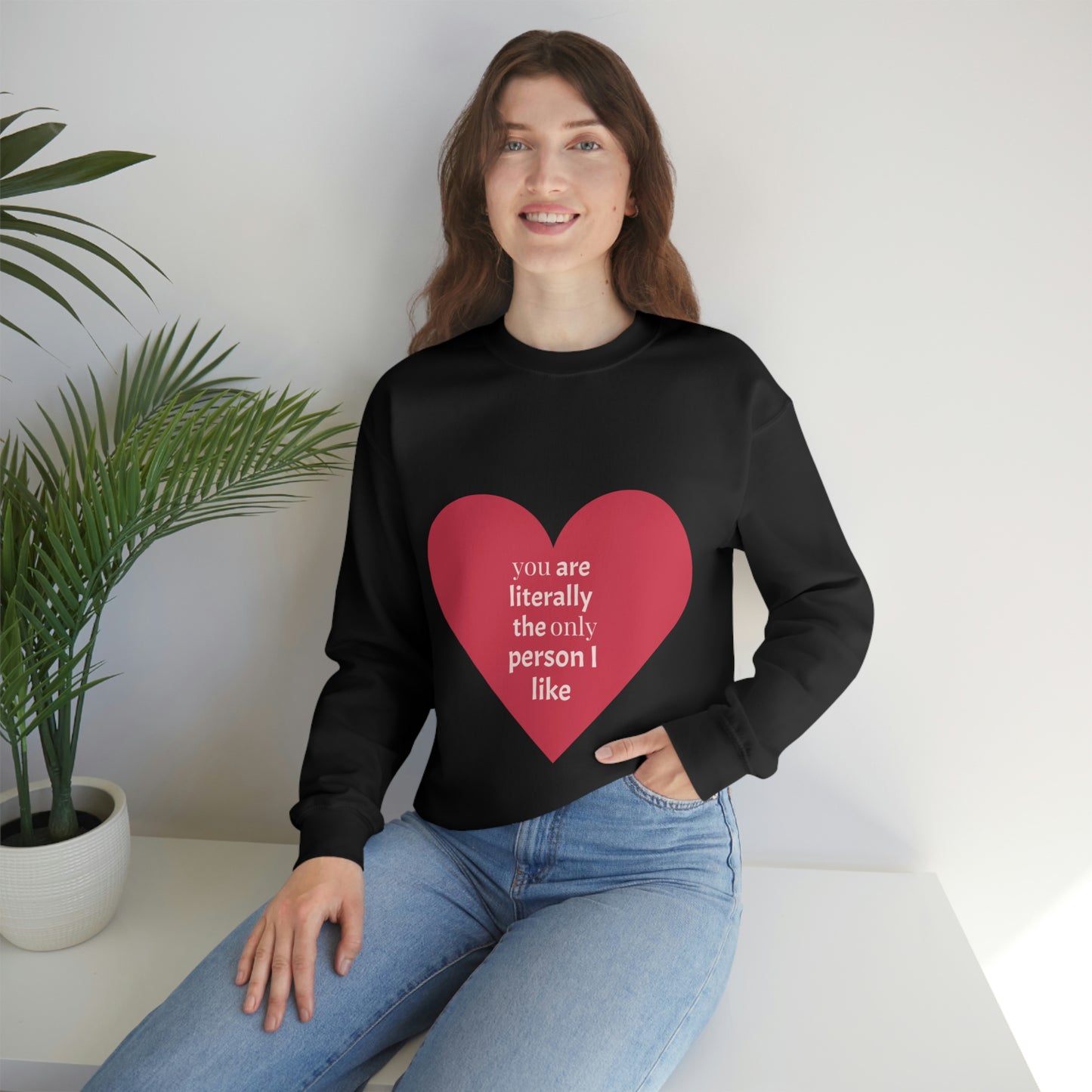 Sudadera de corazón rojo ¡Definitivamente un regalo encantador!