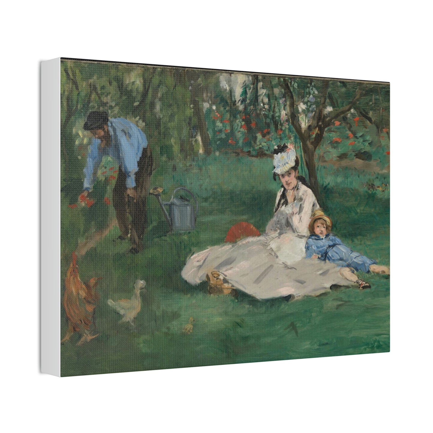 Relaxing the day away Canvas The Metropolitan Museum of Art in New York