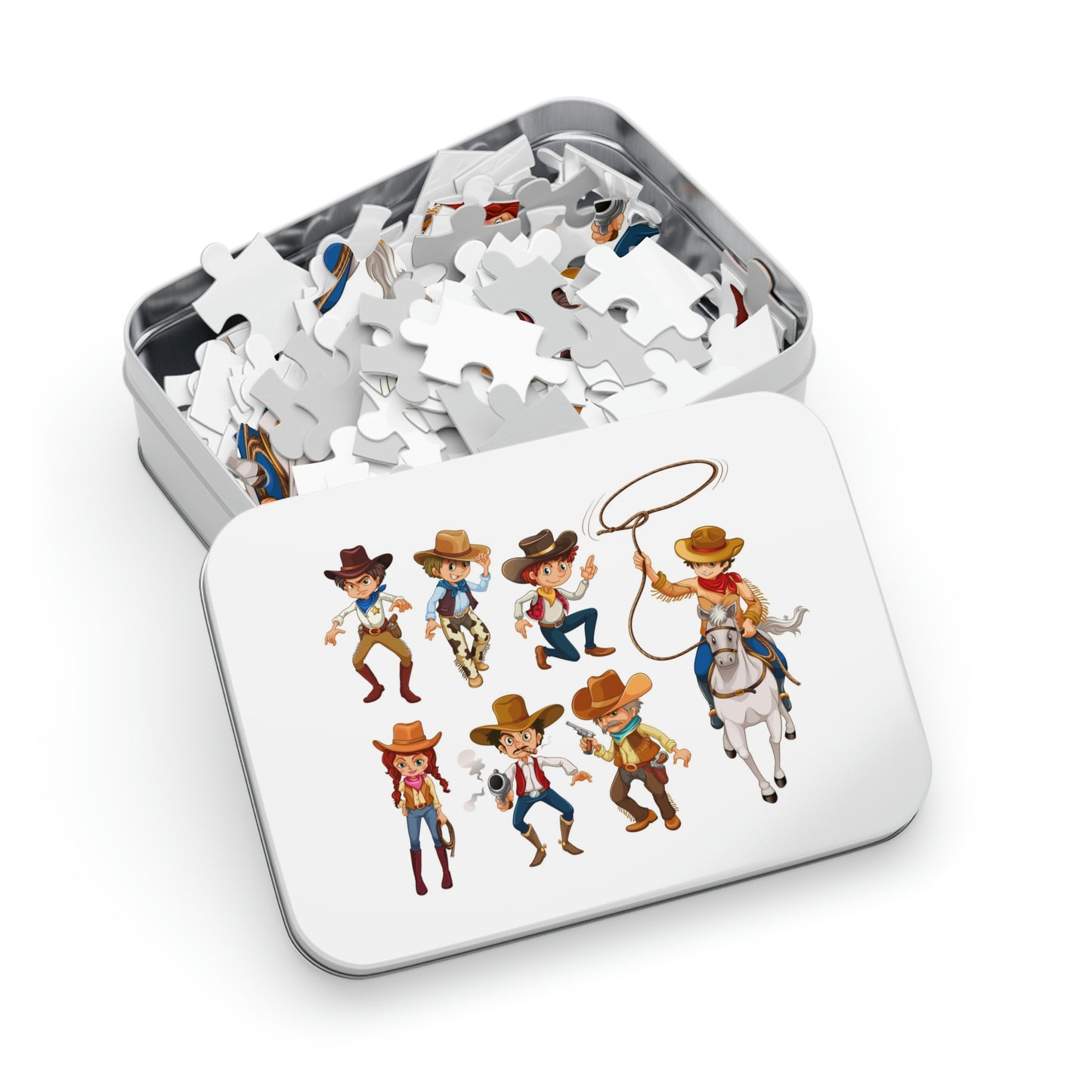 Puzzle Cowboys Cowgirl J'adore les jeux !