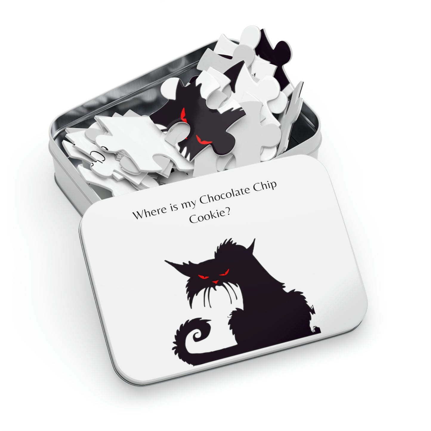 Black Cat Jigsaw Puzzle I Love Games!