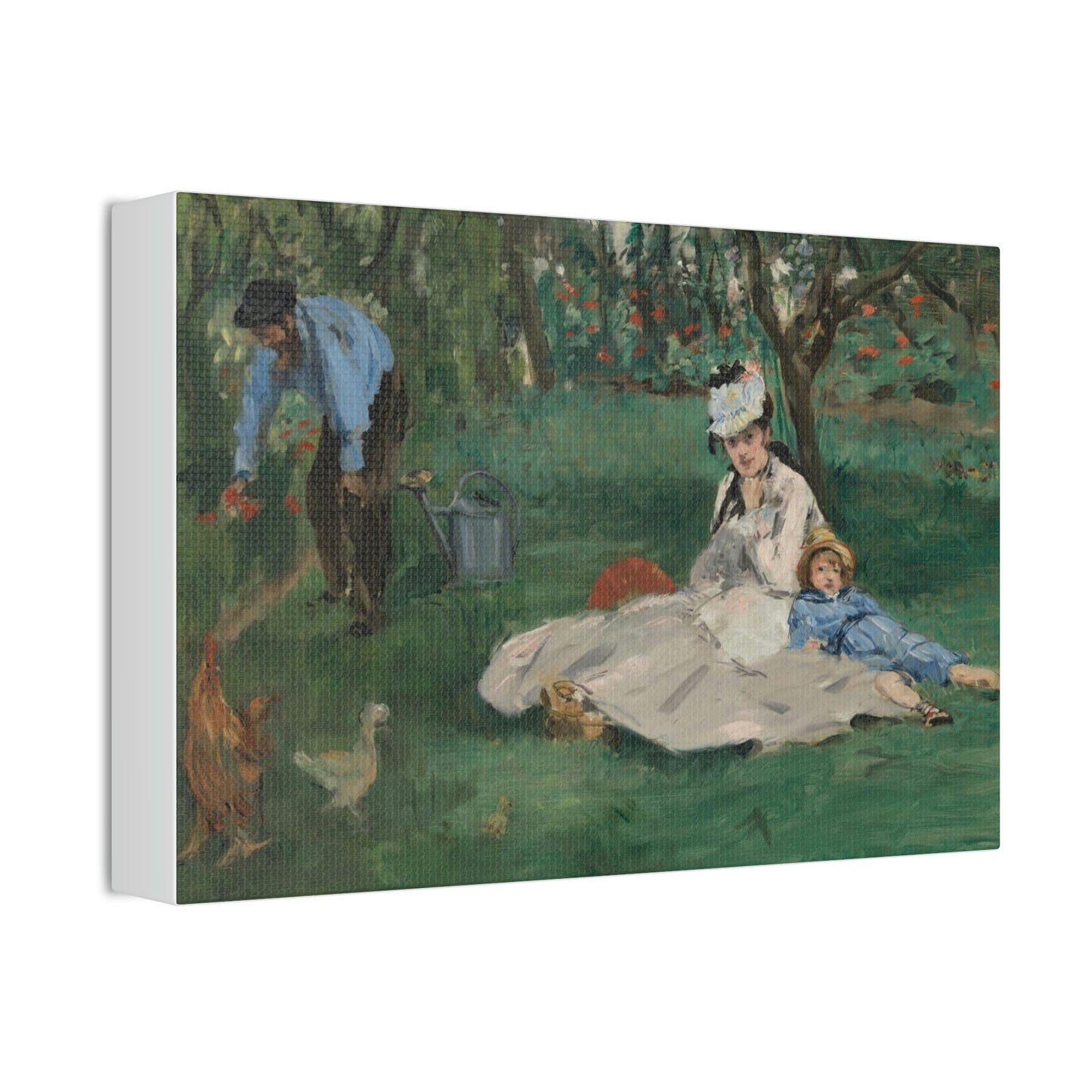 Relaxing the day away Canvas The Metropolitan Museum of Art in New York