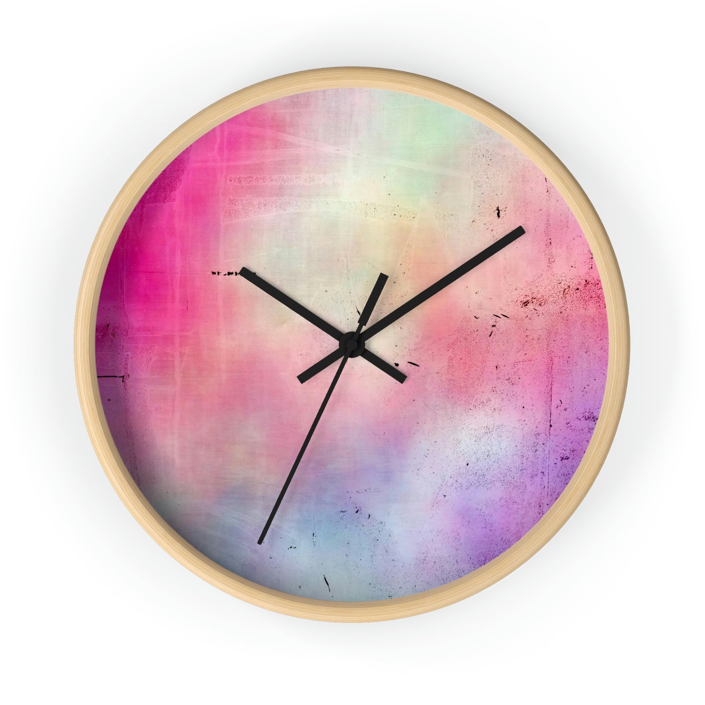 Colorful Abstract Wall Clock Such a Fabulous Clock!