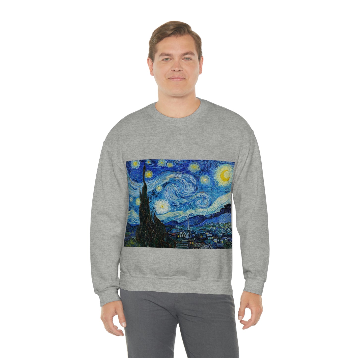 Sudadera de Vincent van Gogh con la noche estrellada Shookie Mookie
