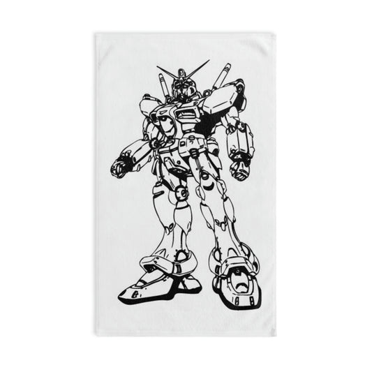 Johny Doomsday Comic. Hand Towel. Custom Artwork. Unique Whimsical Flare. Vivid Colors. Great to have in every bathroom of your home and business. Soft against your skin. Adding a Splash of Color. 