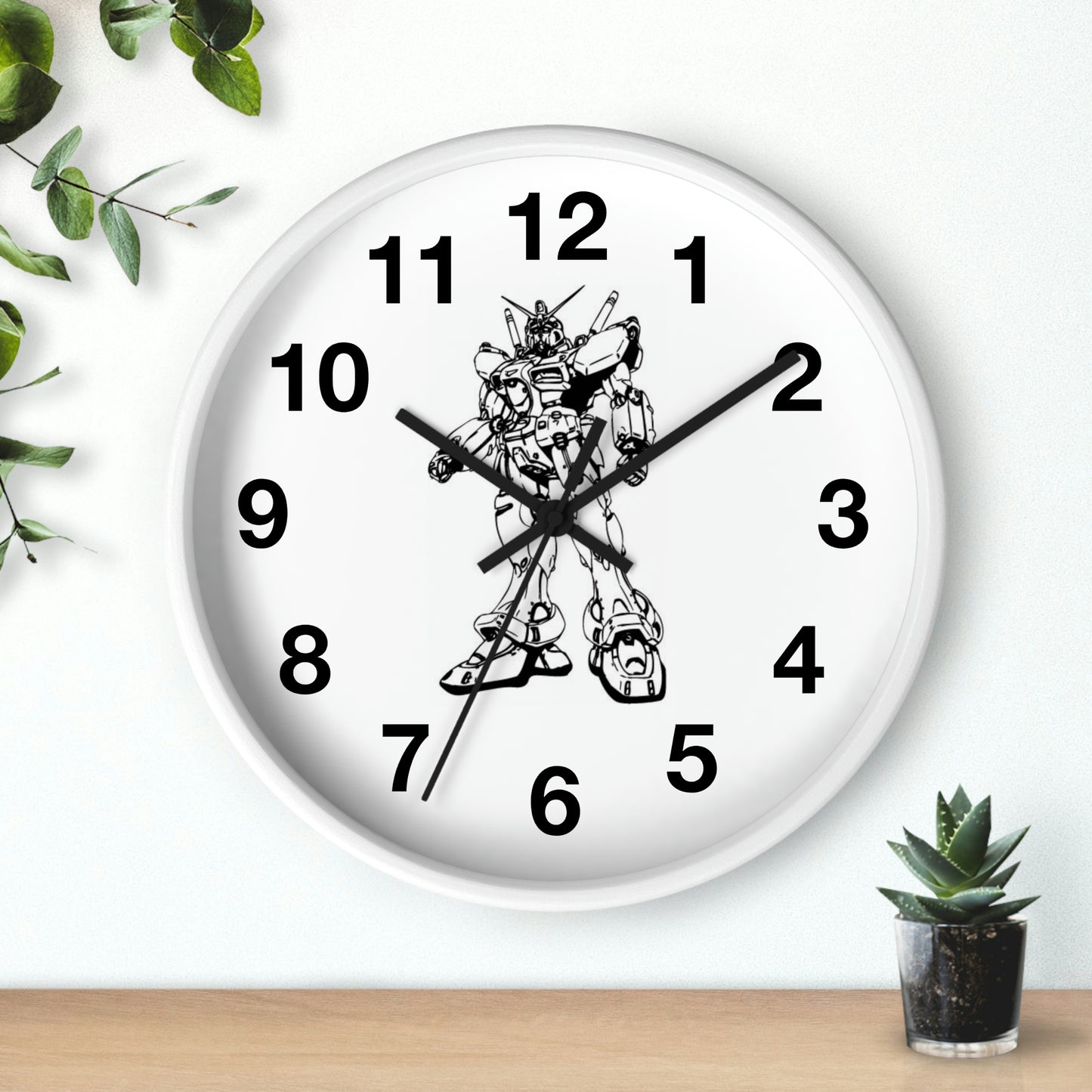 Reloj de pared con diseño de cómic Johny Doomsday. ¡Un fantástico regalo para niños!