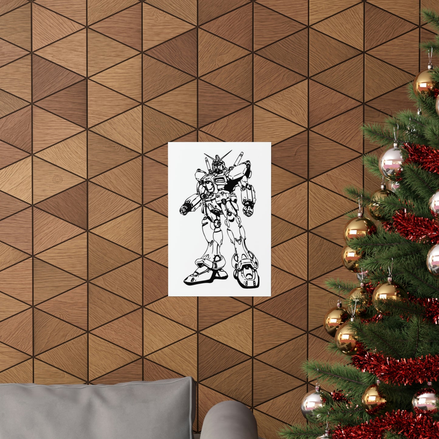 Figuras de acción en pósteres verticales mate de primera calidad, ideales como regalo de cumpleaños para la habitación de los niños.