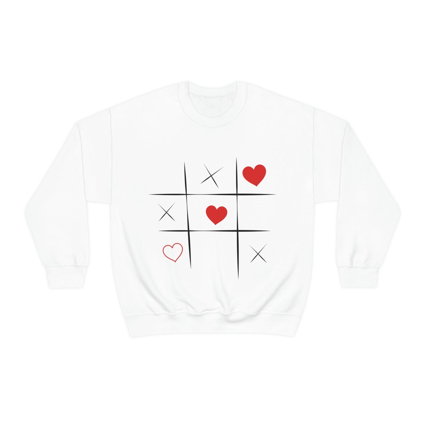 Sweat-shirt ras du cou Tic Tac Toe Ma fille adorerait ce sweat-shirt !