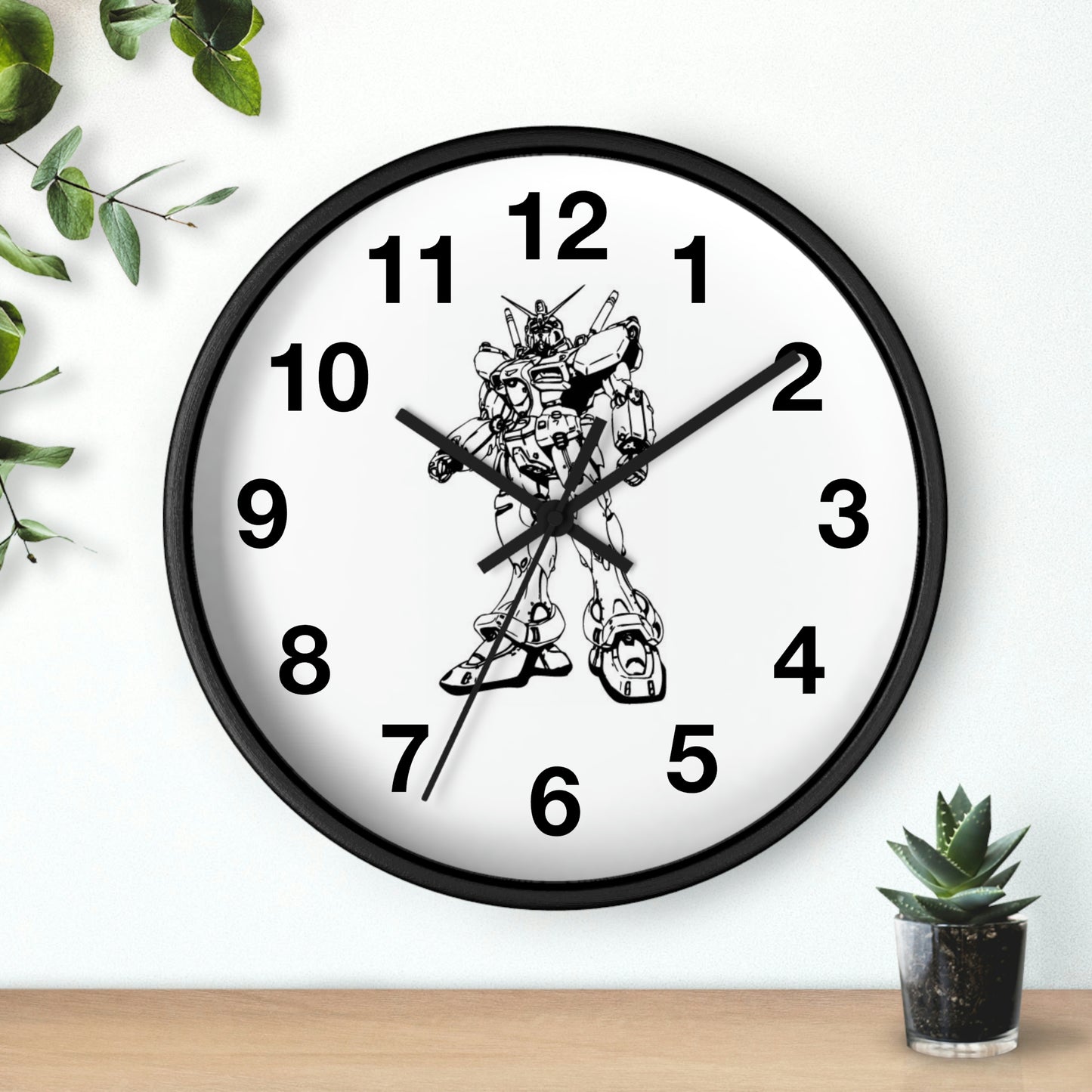 Reloj de pared con diseño de cómic Johny Doomsday. ¡Un fantástico regalo para niños!