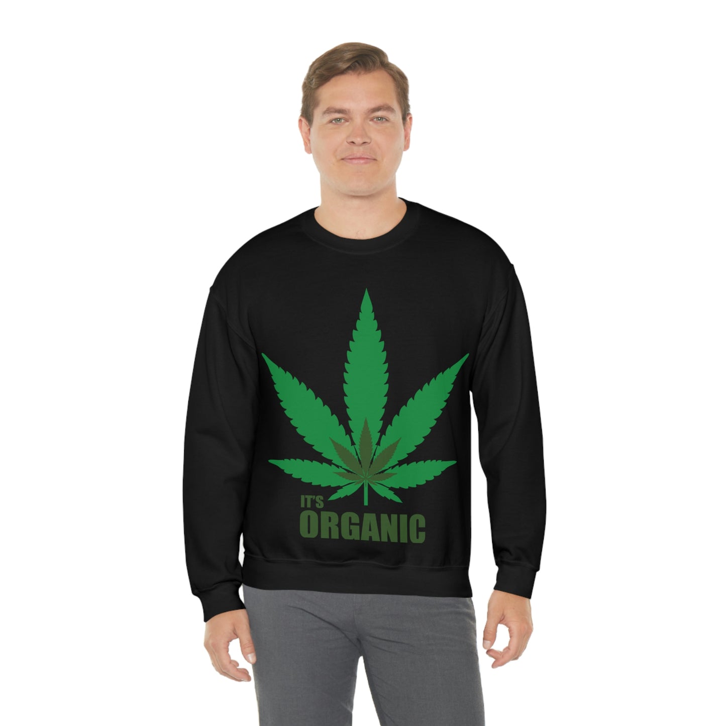 Sudadera Es Hoja Verde Orgánica ¡Vamos a una fiesta!