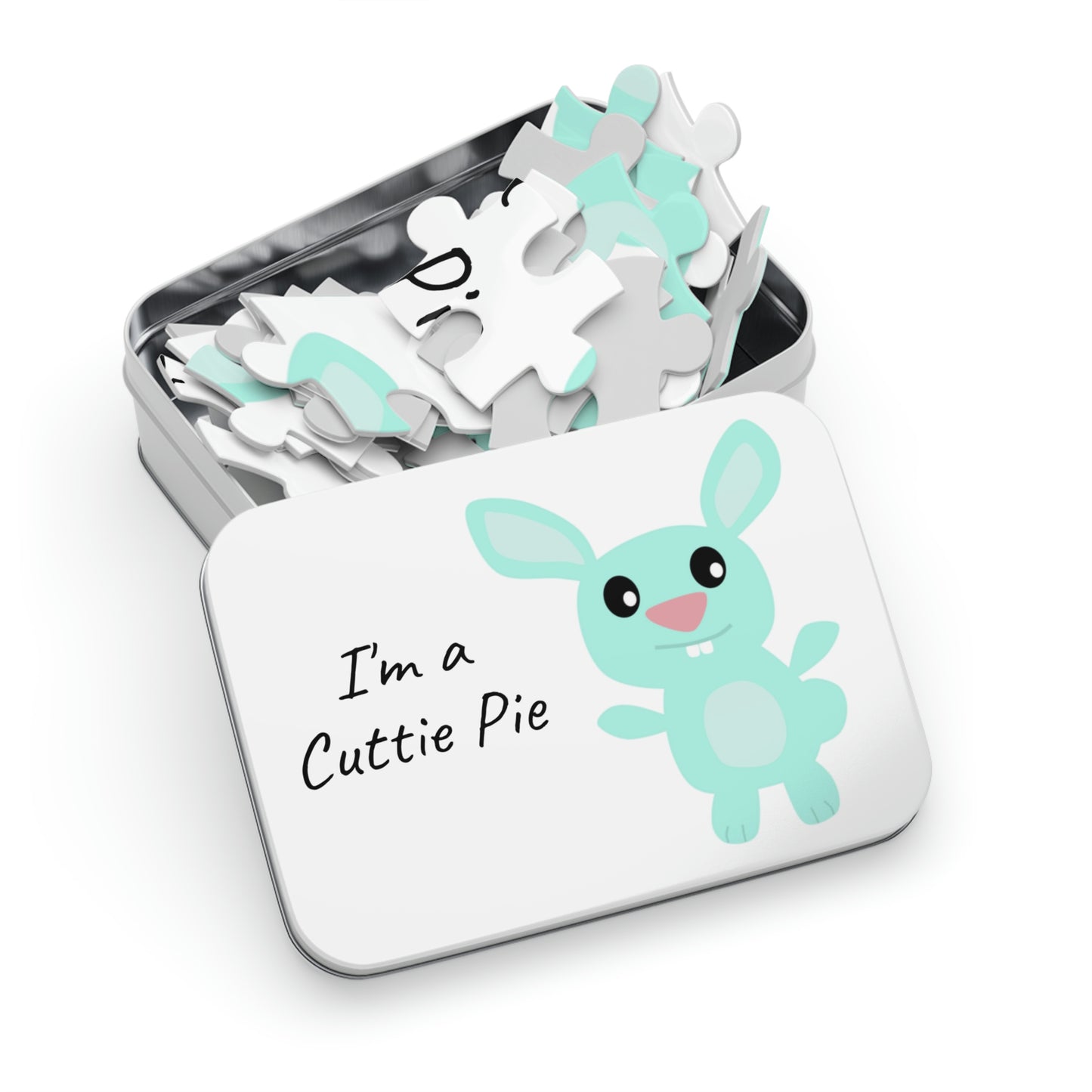 Rabbit I'm a Cuttie Pie Jigsaw Puzzle I Love Games!