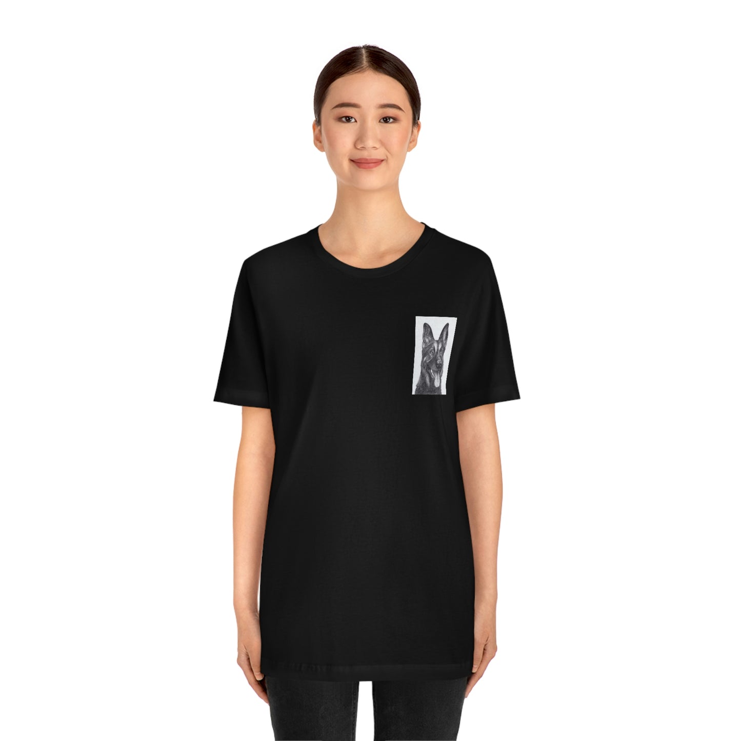 Sleep with Dogs you will get fleas Unisex Jersey Short Sleeve T-shirt GIFT