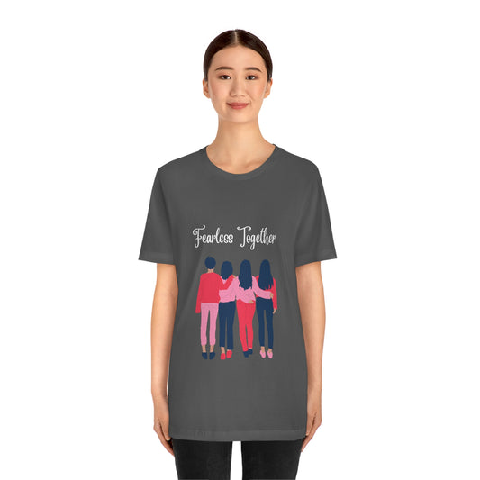         S, M, L, Extra L, 2 Extra Large, 3 Extra Large, Unisex T-Shirt. Two Colors. Soft against your skin. Comfortable to wear every day of the week. Great for Traveling, Work, Hiking, Shopping, Concerts or Museums.
