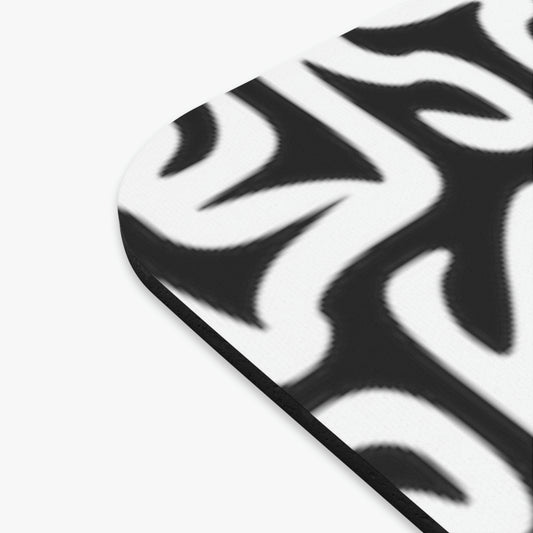 Maze Black White Mouse Pad (Rectangle) Home Work Office