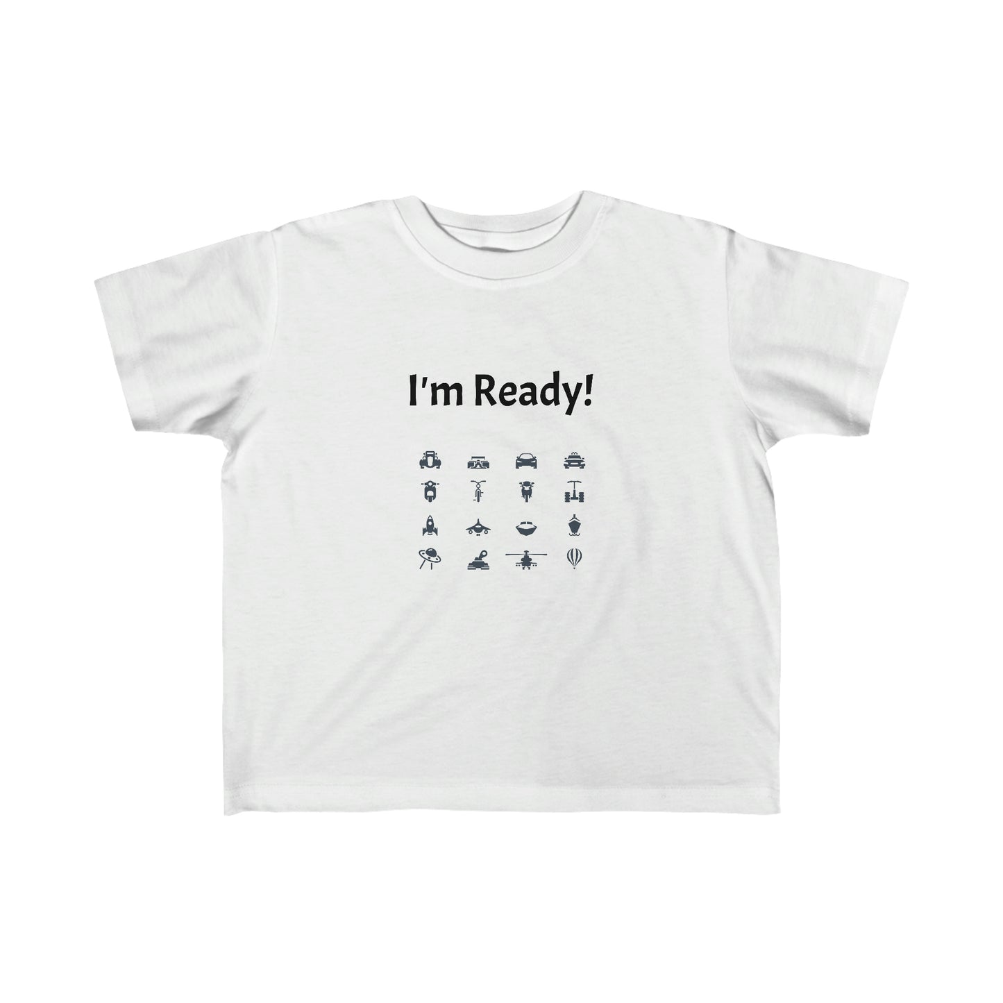 I'm Ready Kid's T-shirt Looking Cute at the Playground School