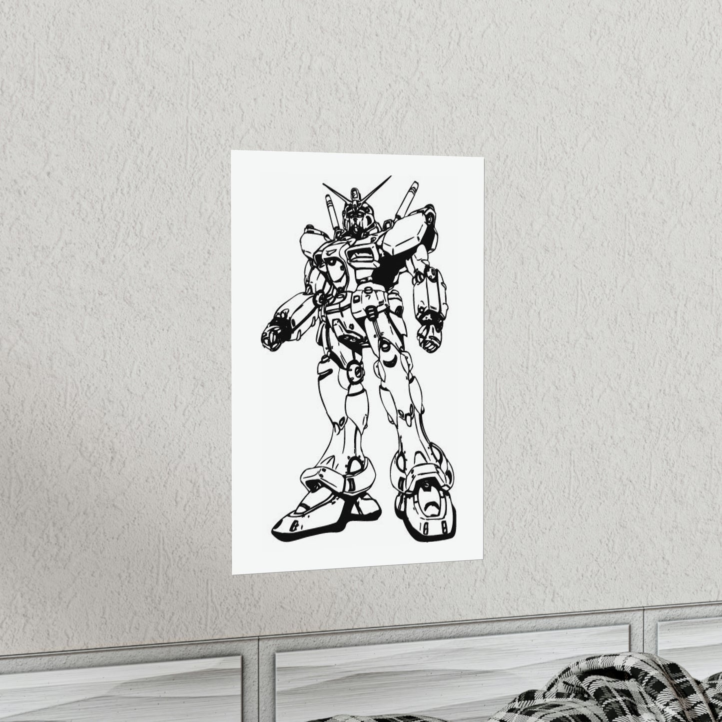 Figuras de acción en pósteres verticales mate de primera calidad, ideales como regalo de cumpleaños para la habitación de los niños.