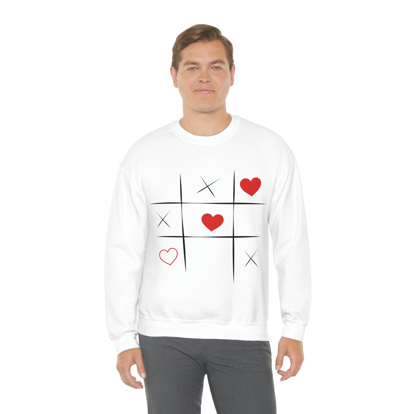 Sweat-shirt ras du cou Tic Tac Toe Ma fille adorerait ce sweat-shirt !