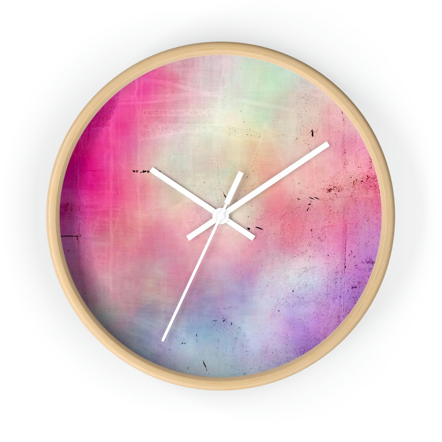 Colorful Abstract Wall Clock Such a Fabulous Clock!