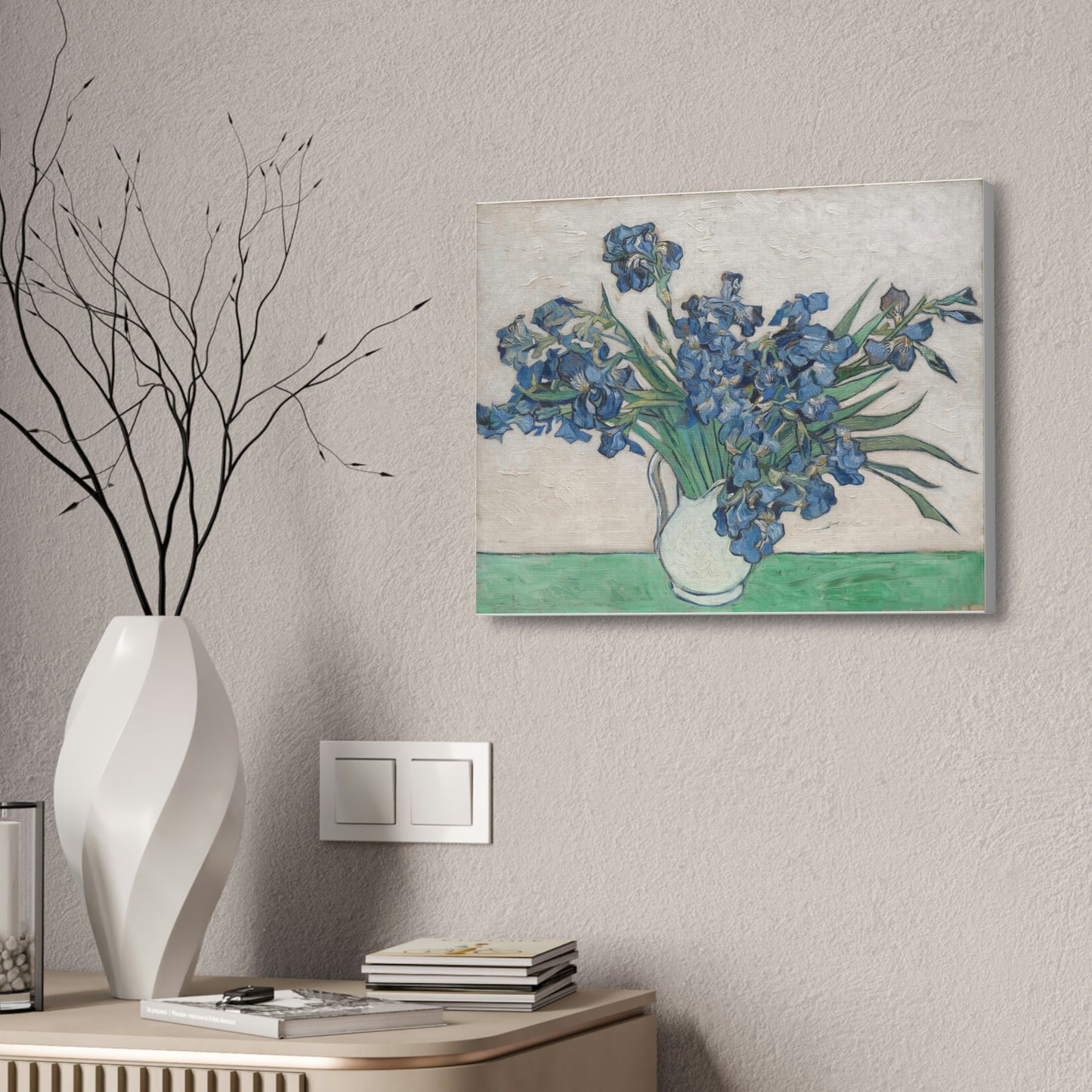 Purple Iris Canvas The Metropolitan Museum of Art in New York