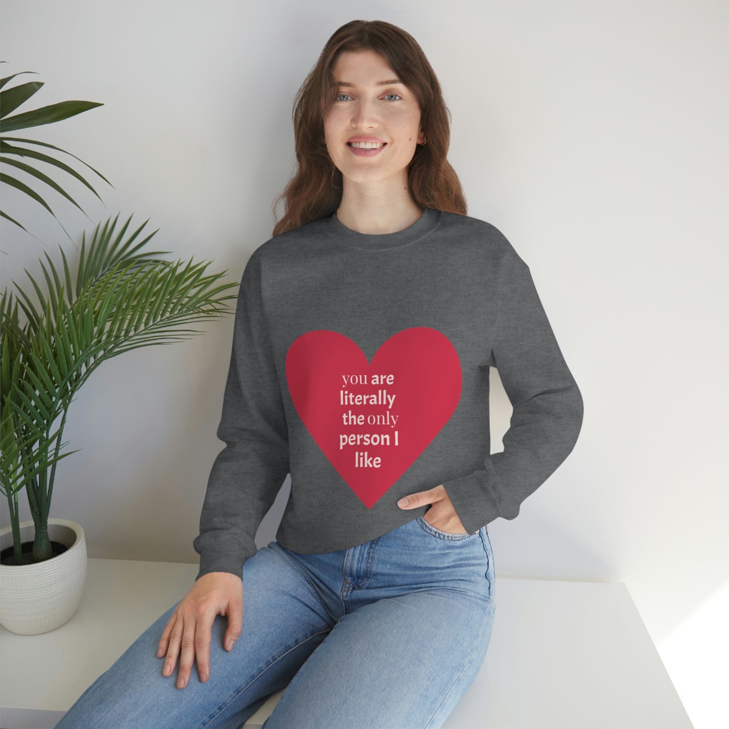 Sudadera de corazón rojo ¡Definitivamente un regalo encantador!