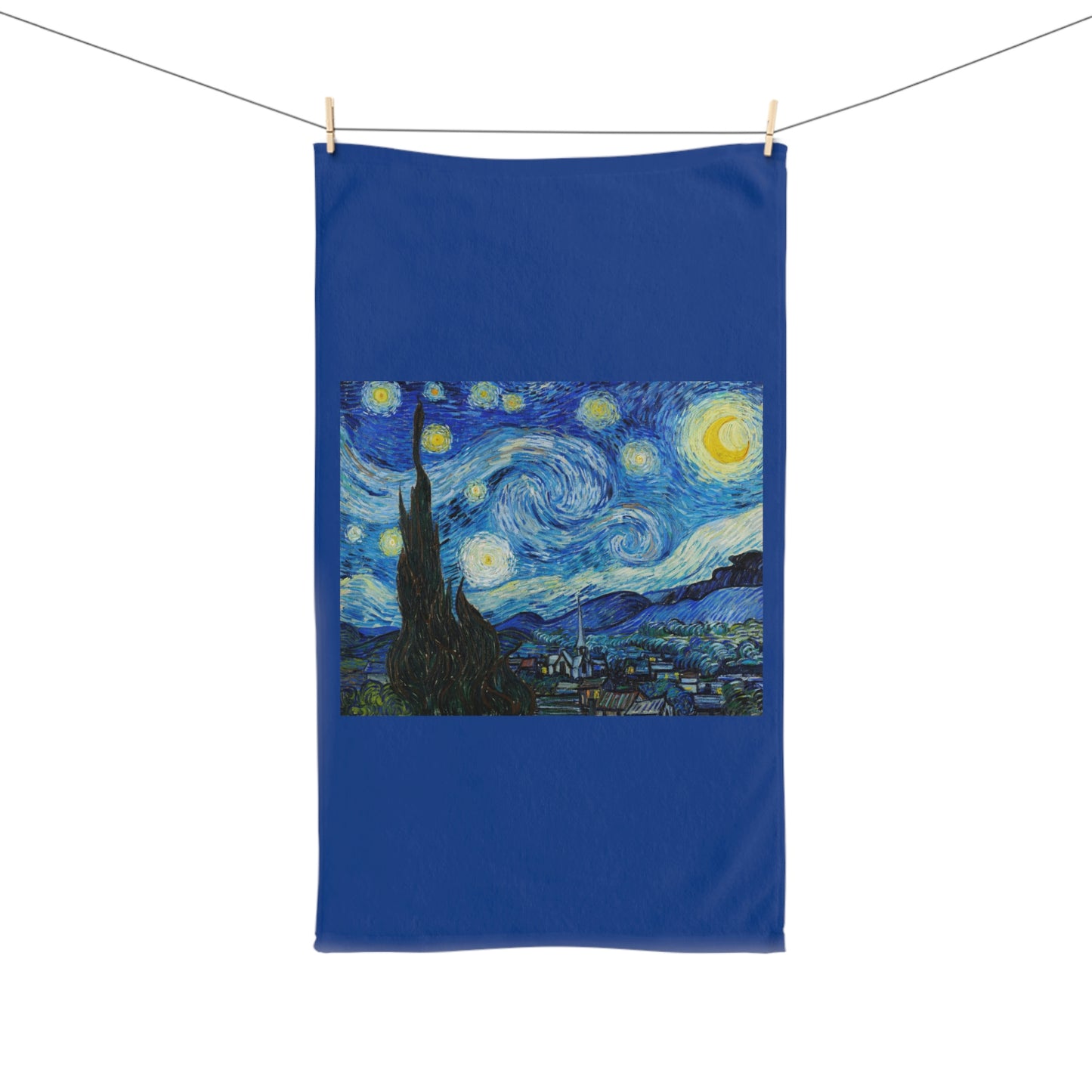 The Starry Night (1889) Vincent van Gogh Hand Towel Great Gift!
